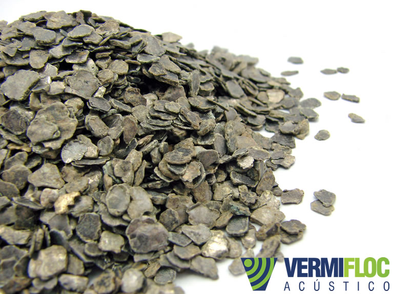 Minerio vermiculita Expandida